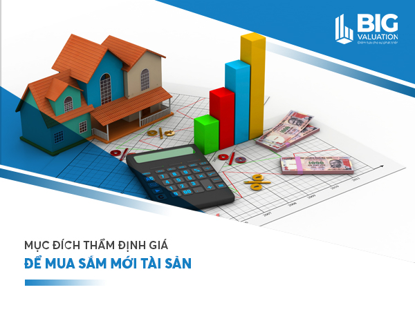 MỤC ĐÍCH THẨM ĐỊNH GIÁ ĐỂ MUA SẮM MỚI TÀI SẢN